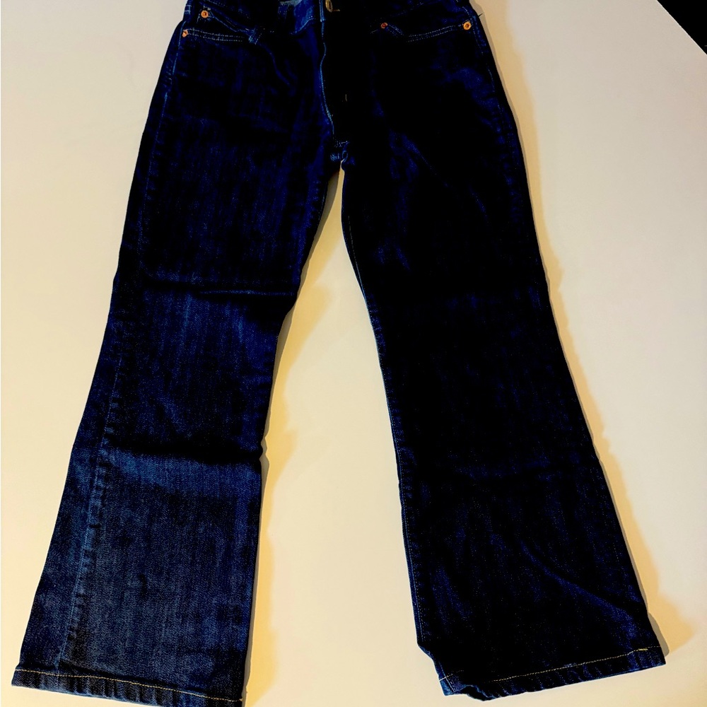 SKU #4 Gap curvy low rise stretch ankle . Size 8 . 2007